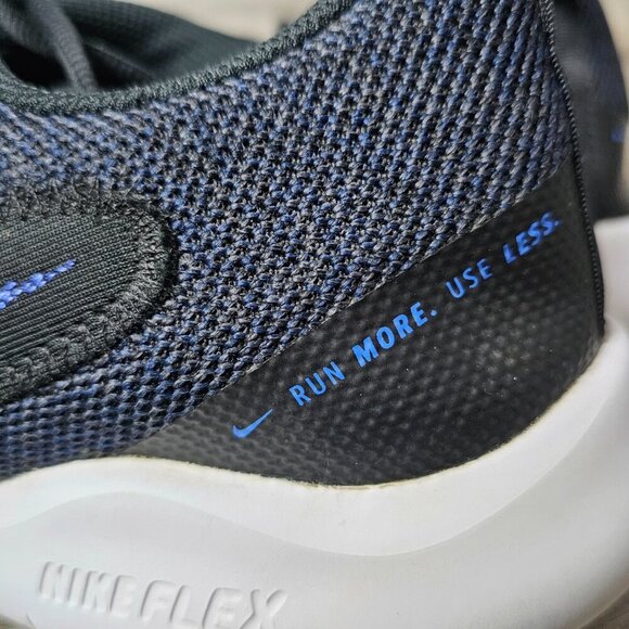 Nike Flex Experience Run 10 Men\'s Running Sneaker Shoes Black Midnight Navy 11.5 main image 10